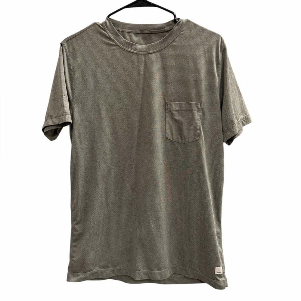 VUORI Tradewind Performance Tee Army Heather Size Small